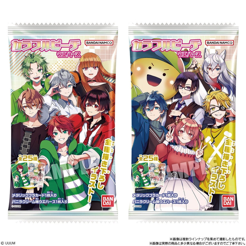BANDAI Candy Colorful Peach Wafer