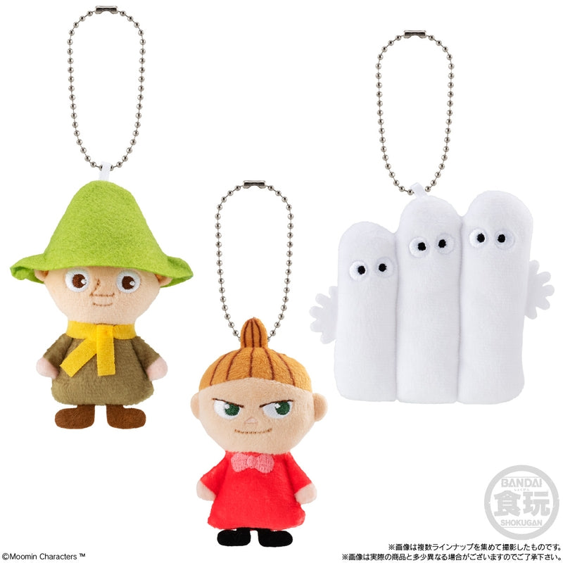 BANDAI Candy Moomin Fluffy Mascot (Moomin)