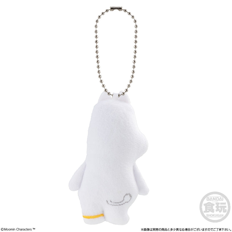 BANDAI Candy Moomin Fluffy Mascot (Moomin)