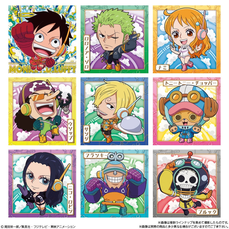 BANDAI Candy Niformation One Piece Great Pirate Seal Wafer.8 (One Piece)