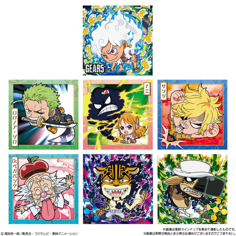 BANDAI Candy Niformation One Piece Great Pirate Seal Wafer.9 (One Piece)