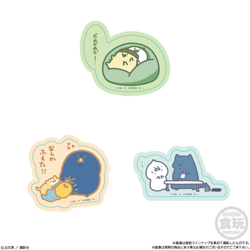 BANDAI Candy Obungu to Issho Character Magnets