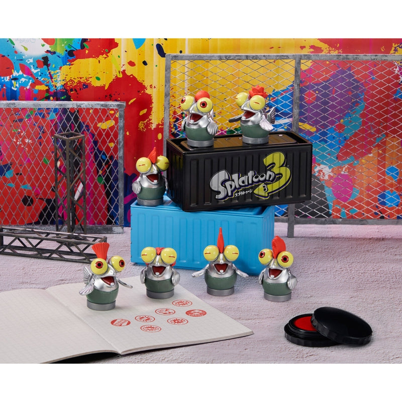 BANDAI Candy Splatoon 3 Cojake Figure with stamp (Splatoon)