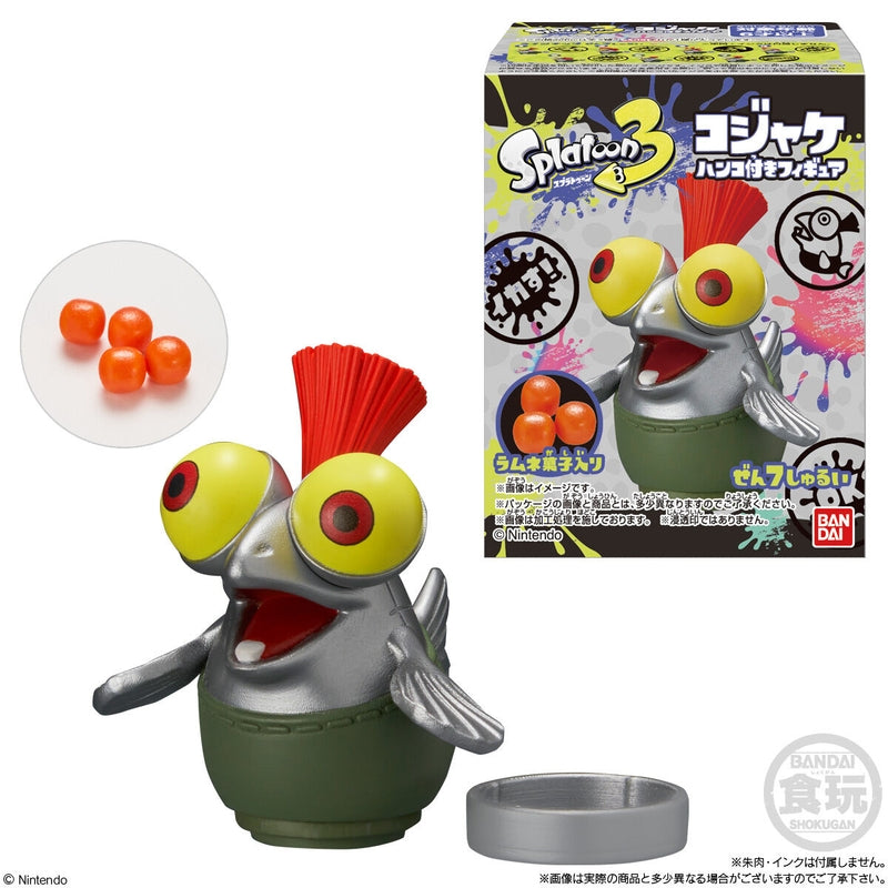 BANDAI Candy Splatoon 3 Cojake Figure with stamp (Splatoon)