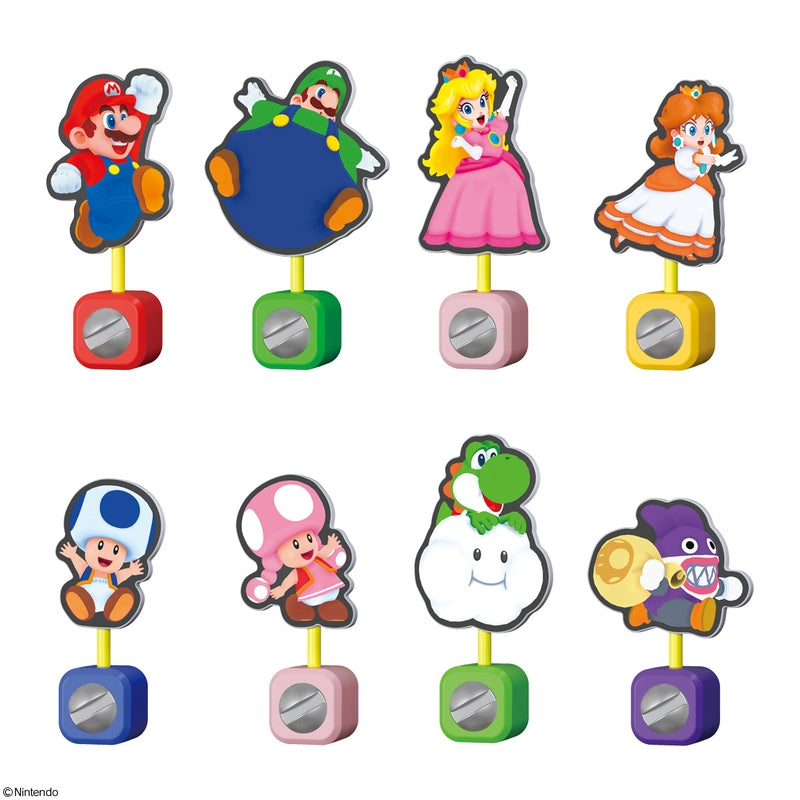 BANDAI Candy Super Mario Bros. Wonder Panel Clip Stand (Super Mario Bros.)