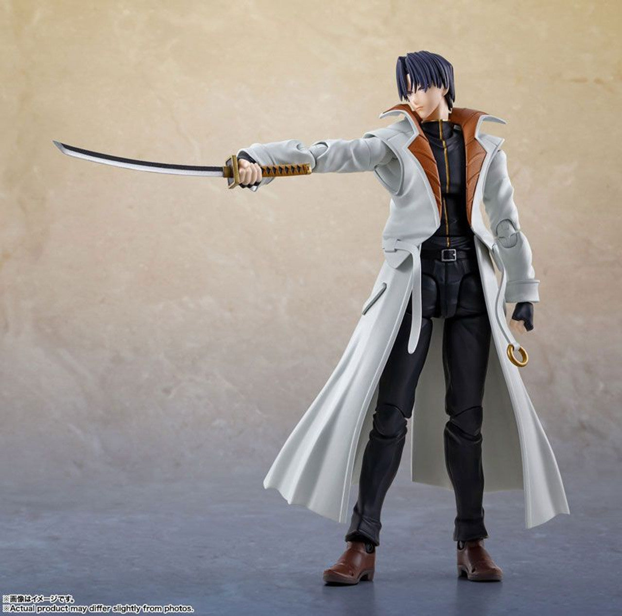 Bandai S.H.Figuarts Aoshi Shinomori (Completed) (Rurouni Kenshin)