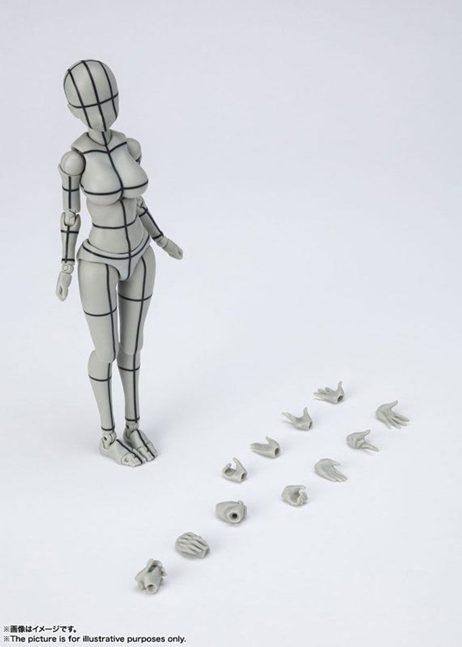 Bandai S.H.Figuarts Body-chan -Kentaro Yabuki- Edition Wire Frame (Gray Color Ver.) (Completed)