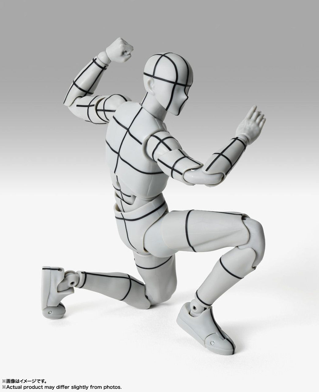 Bandai S.H.Figuarts Body-kun -Sport- Edition -Wire Frame- (Gray Color Ver.) (Completed)