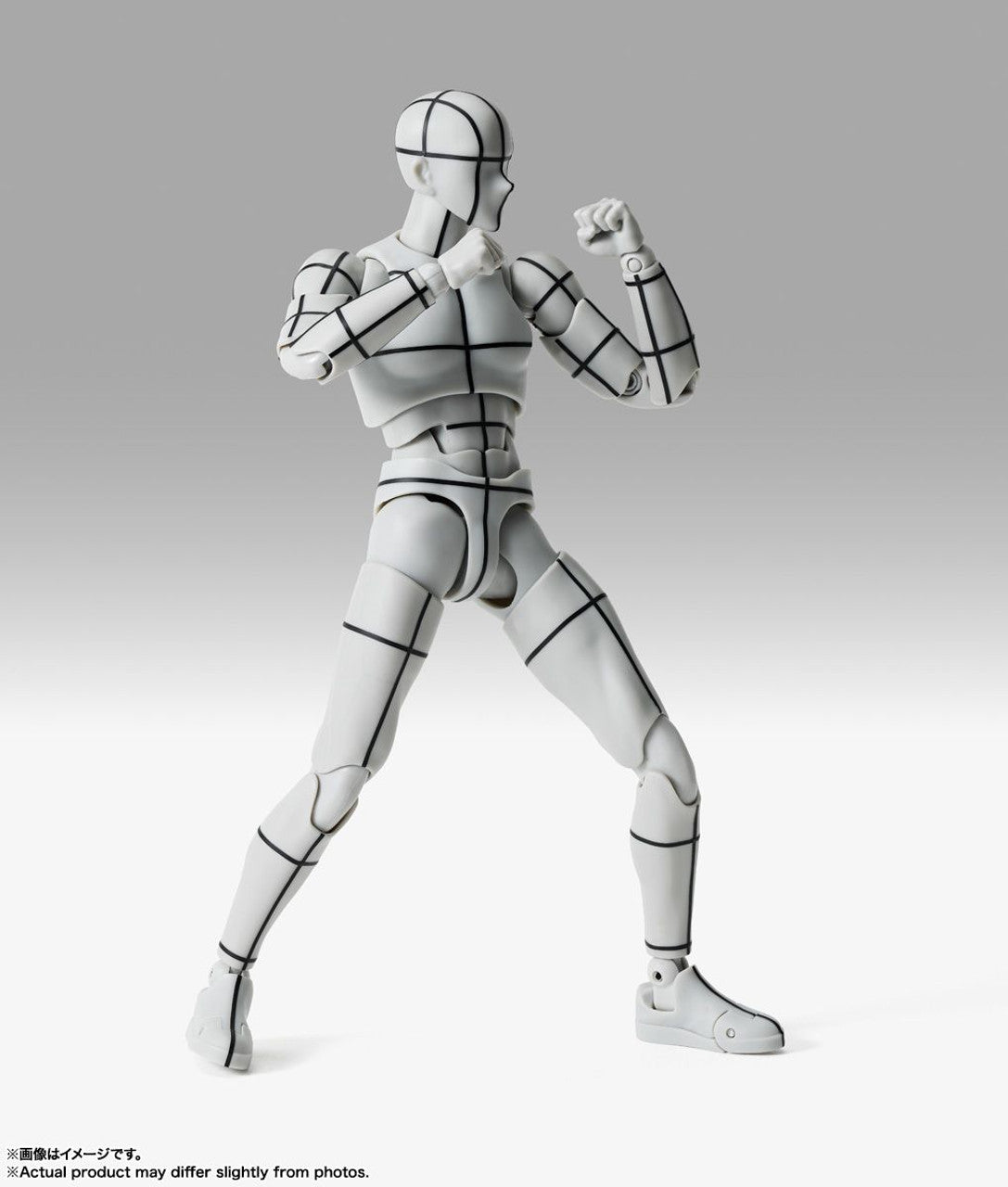 Bandai S.H.Figuarts Body-kun -Sport- Edition -Wire Frame- (Gray Color Ver.) (Completed)