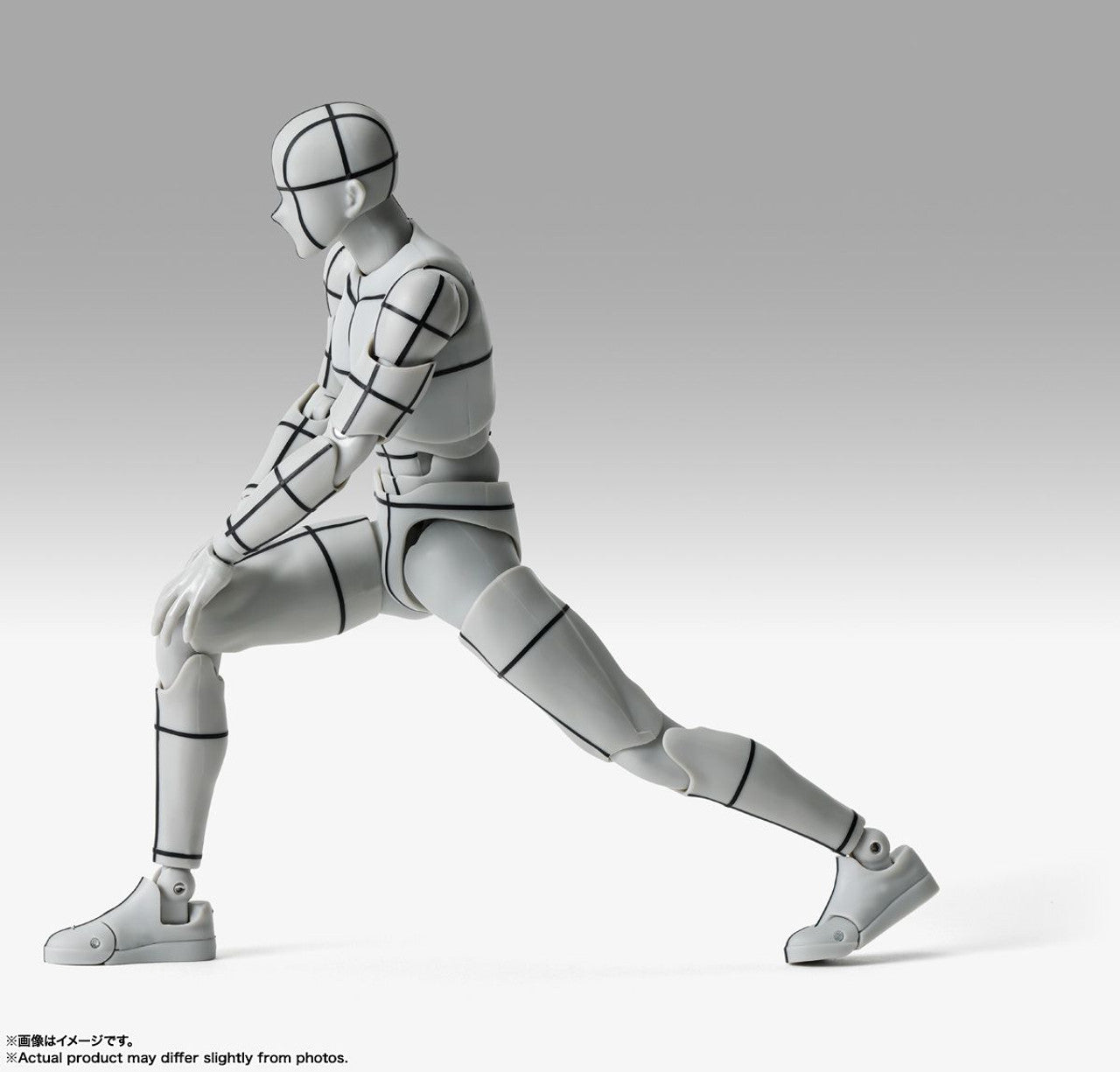 Bandai S.H.Figuarts Body-kun -Sport- Edition -Wire Frame- (Gray Color Ver.) (Completed)