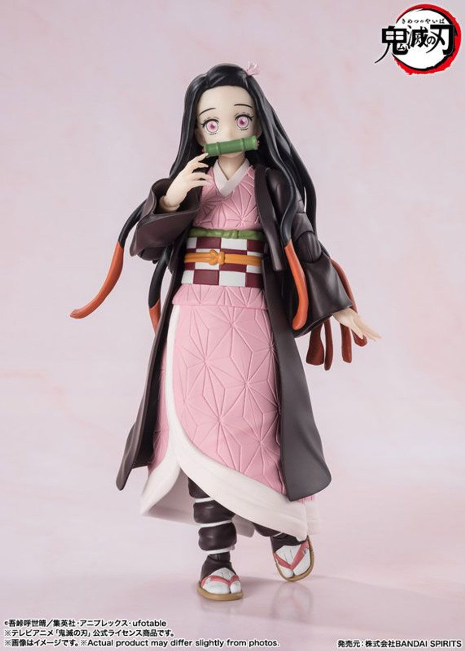 Bandai S.H.Figuarts Nezuko Kamado Figure (Demon Slayer: Kimetsu no Yaiba)