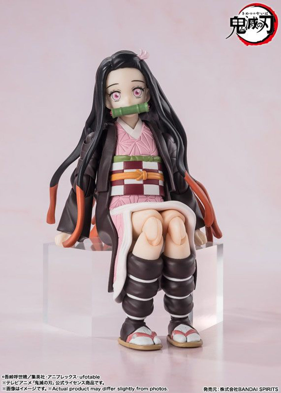 Bandai S.H.Figuarts Nezuko Kamado Figure (Demon Slayer: Kimetsu no Yaiba)