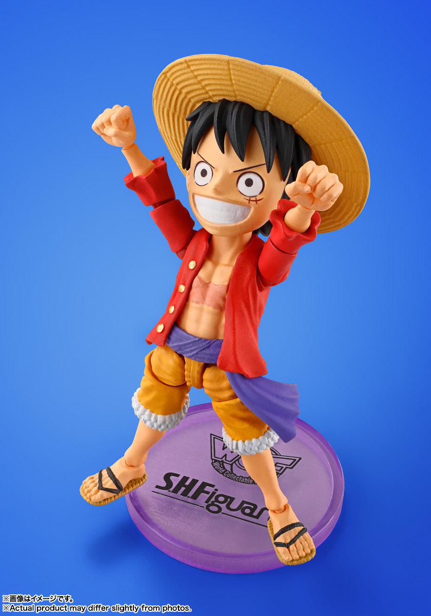 Bandai World Collectible Figure x S.H.Figuarts Monkey D. Luffy (A Netflix Series: ONE PIECE) (Completed) (One Piece)