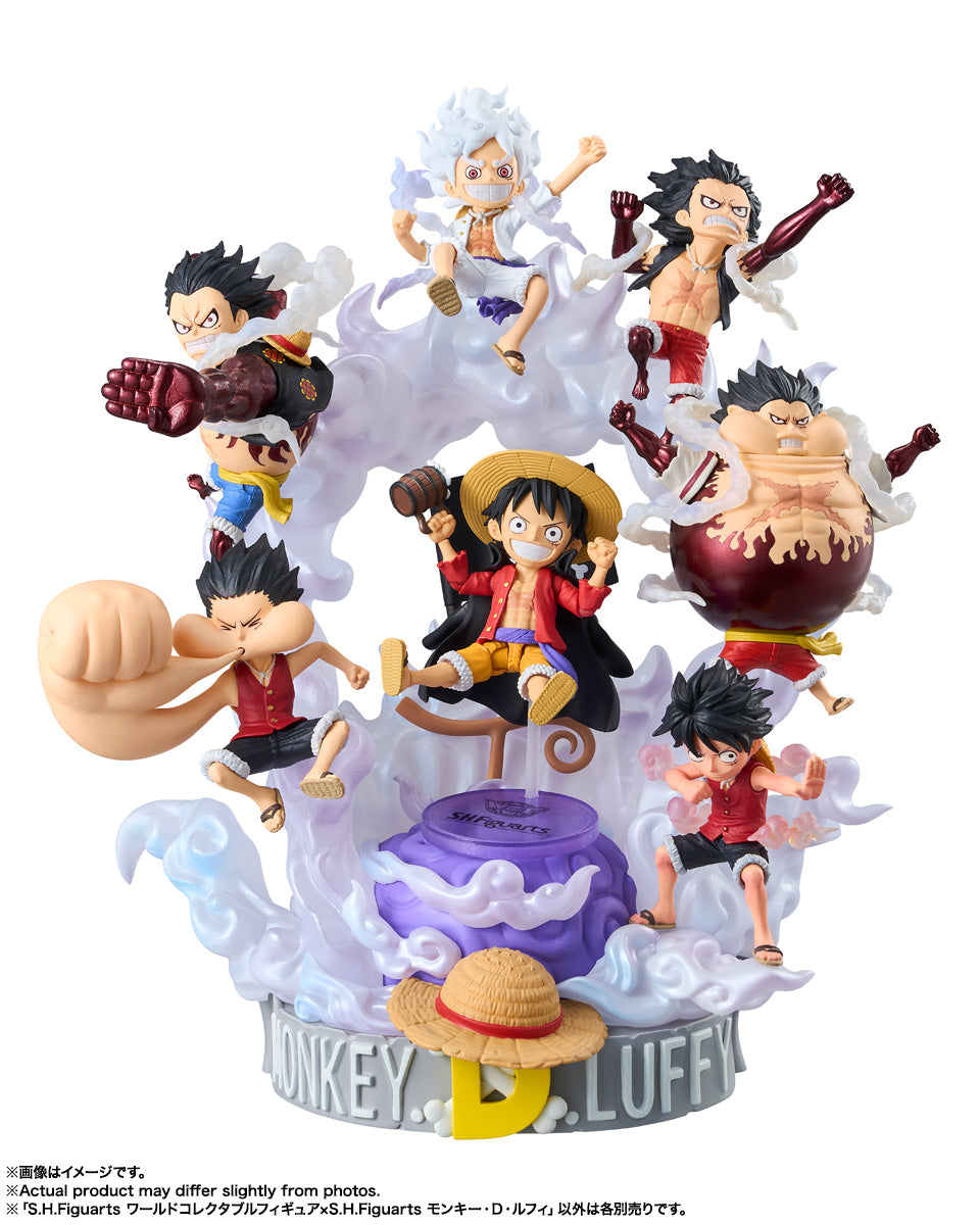 Bandai World Collectible Figure x S.H.Figuarts Monkey D. Luffy (A Netflix Series: ONE PIECE) (Completed) (One Piece)