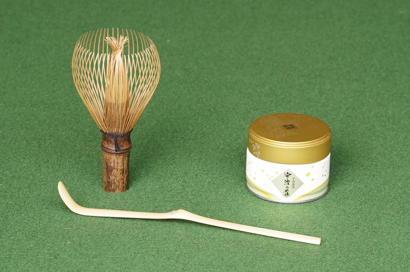 Black Bamboo Japanese Tea Ceremony Utensil Set (Chadogu) — Takayama