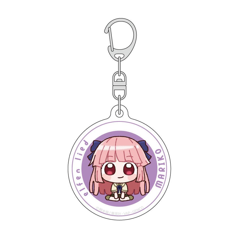Elfen Lied Chibi Acrylic Keychain Mariko - Key-th