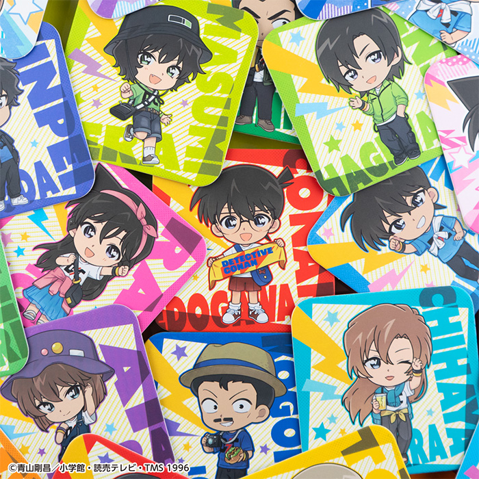 F-TOYS Detective Conan Rock Fest Prism Square Coaster Gum (Detective Conan)
