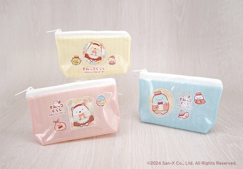 F-TOYS Sumikkogurashi Colorful Clear Pouch (Sumikkogurashi)