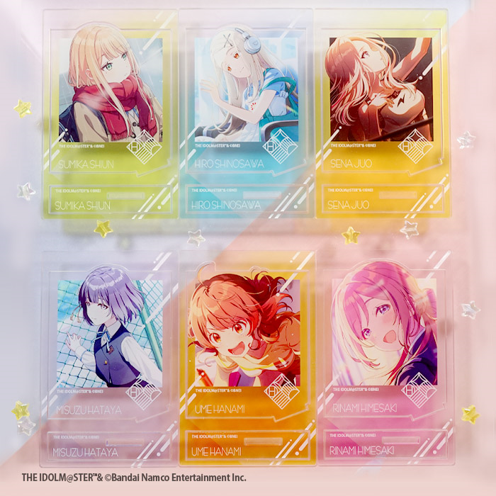 F-TOYS The Idolmaster School Photo Style Acrylic Stand