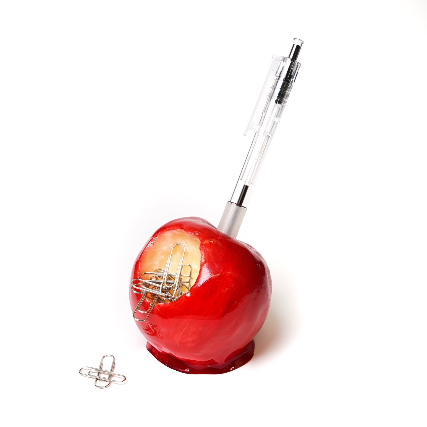 Fake Food / Candy Apple / Pen Stand