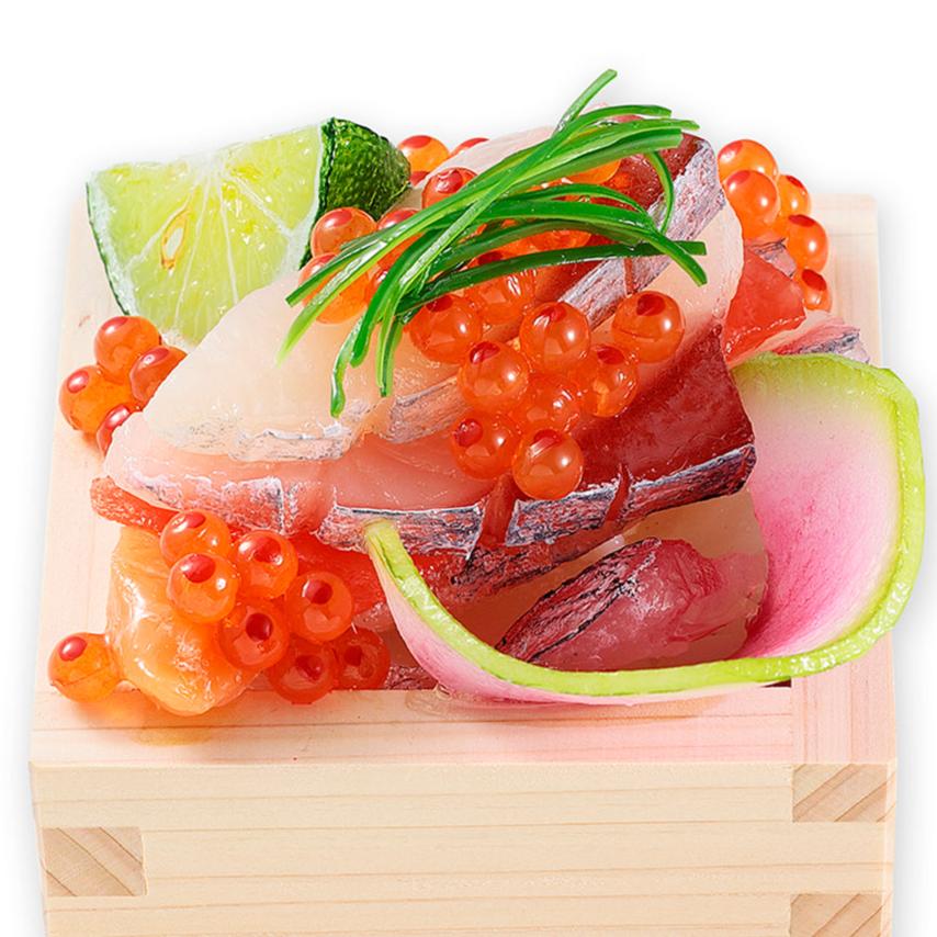 Fake Food / Masu Seafood Donburi (Sashimi)