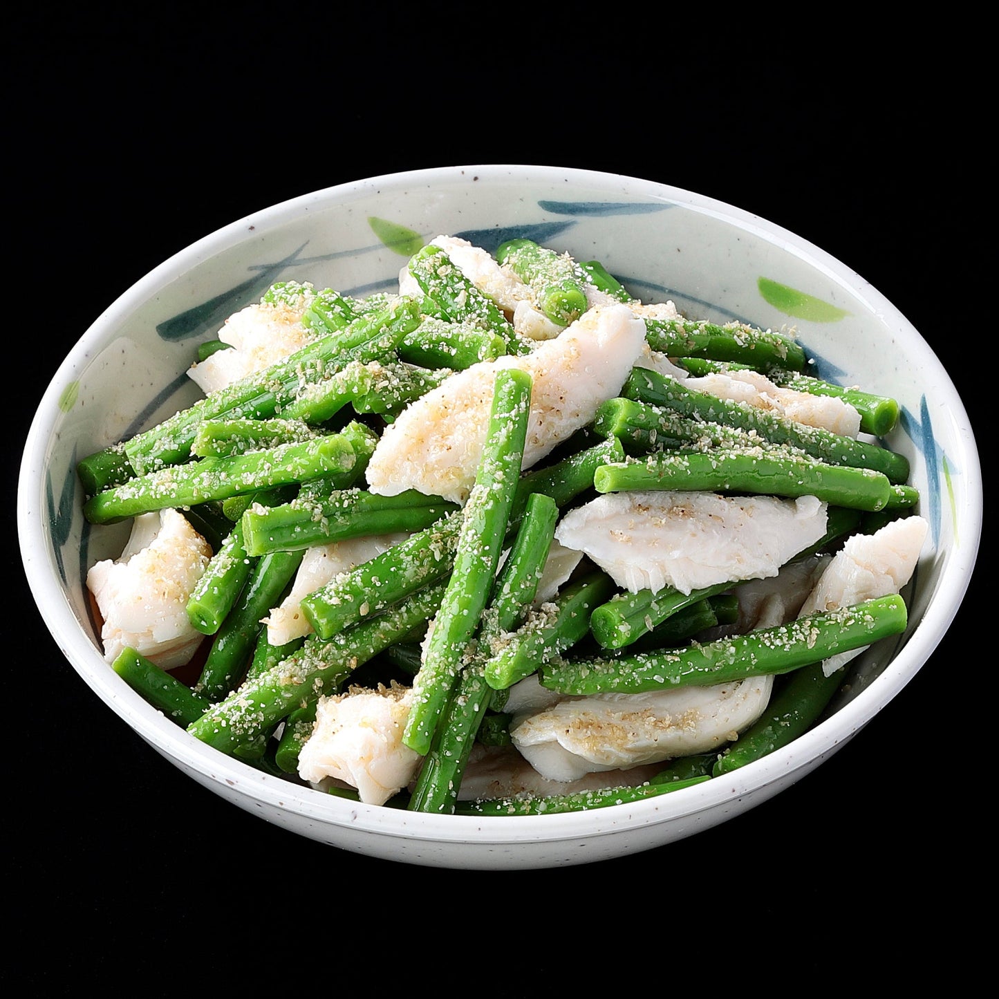 Fake Food / Sesame-dressed Chicken Tenderloin And Green Beans