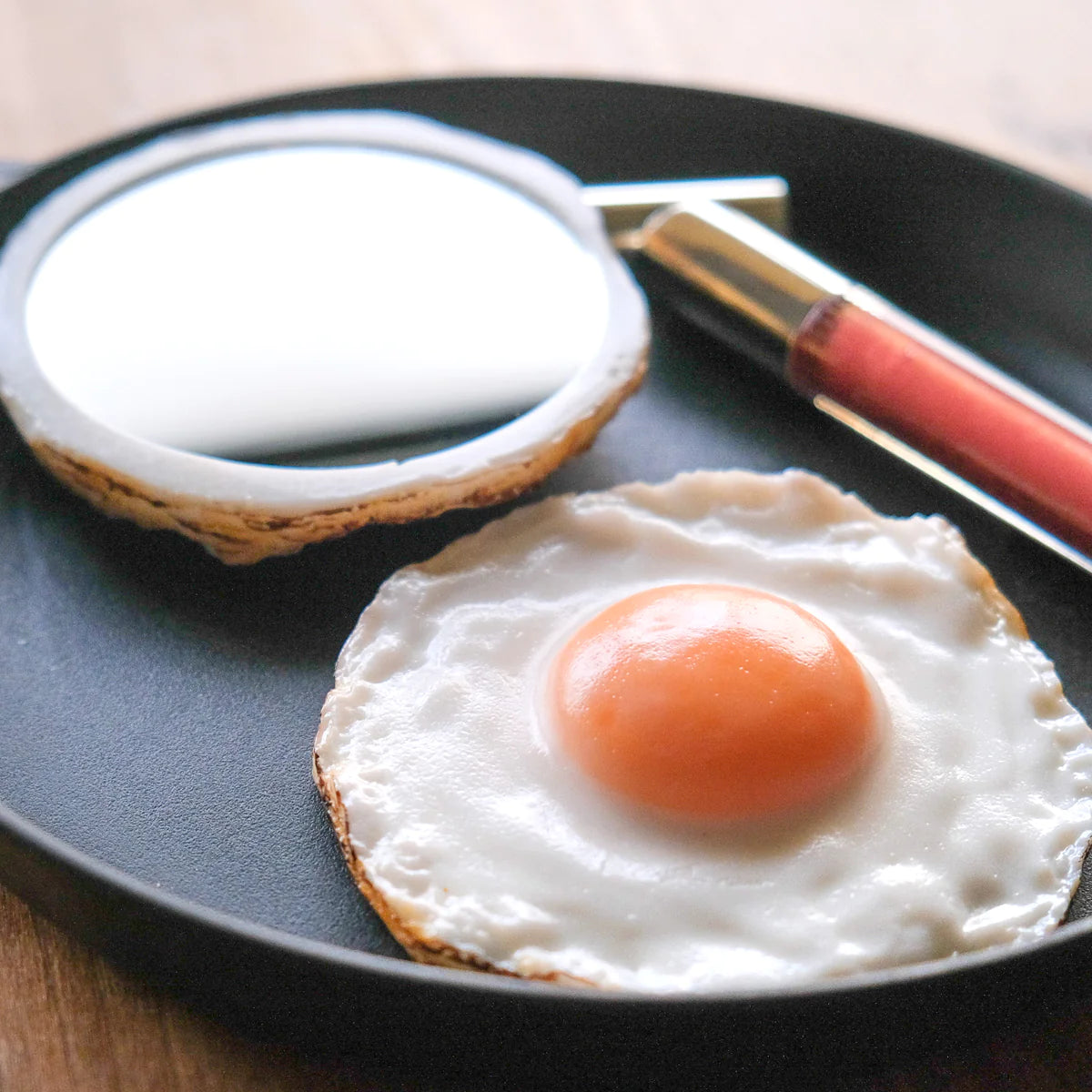 Fake Food / Sunny-side Up / Compact Mirror
