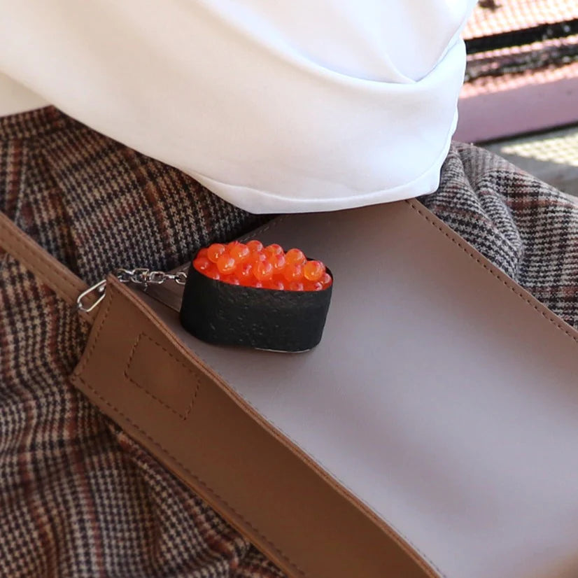 Fake Food / Sushi Salmon Roe / Key Ring