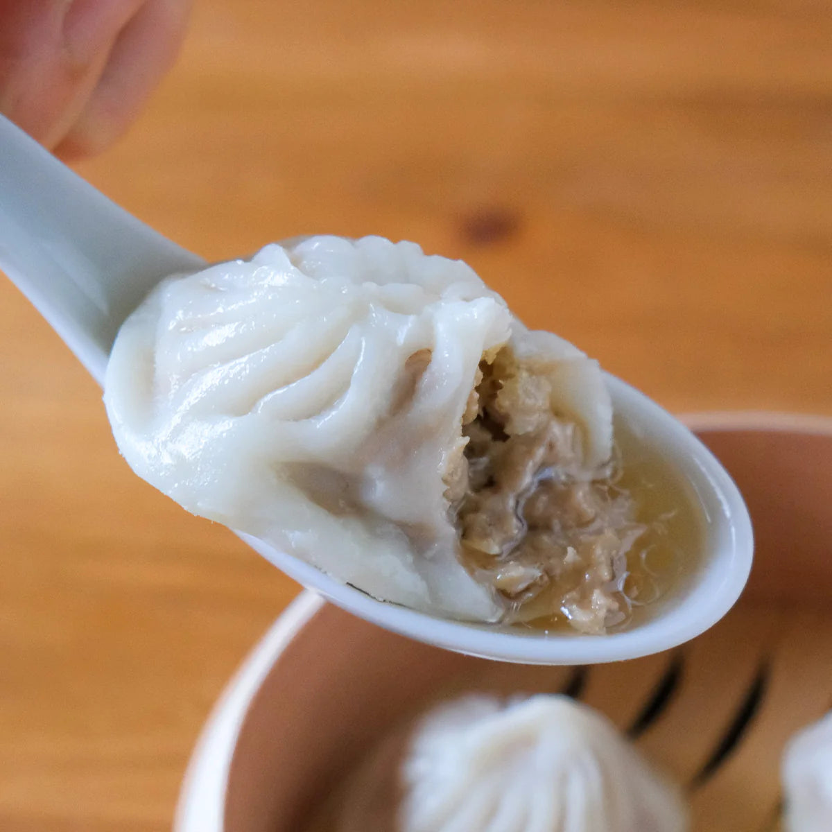 Fake Food / Xiaolongbao With A Spoon