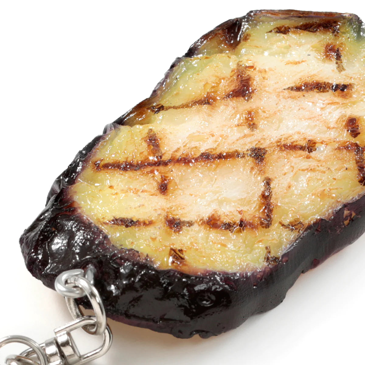 Fake Food / BBQ Eggplant / Key Ring