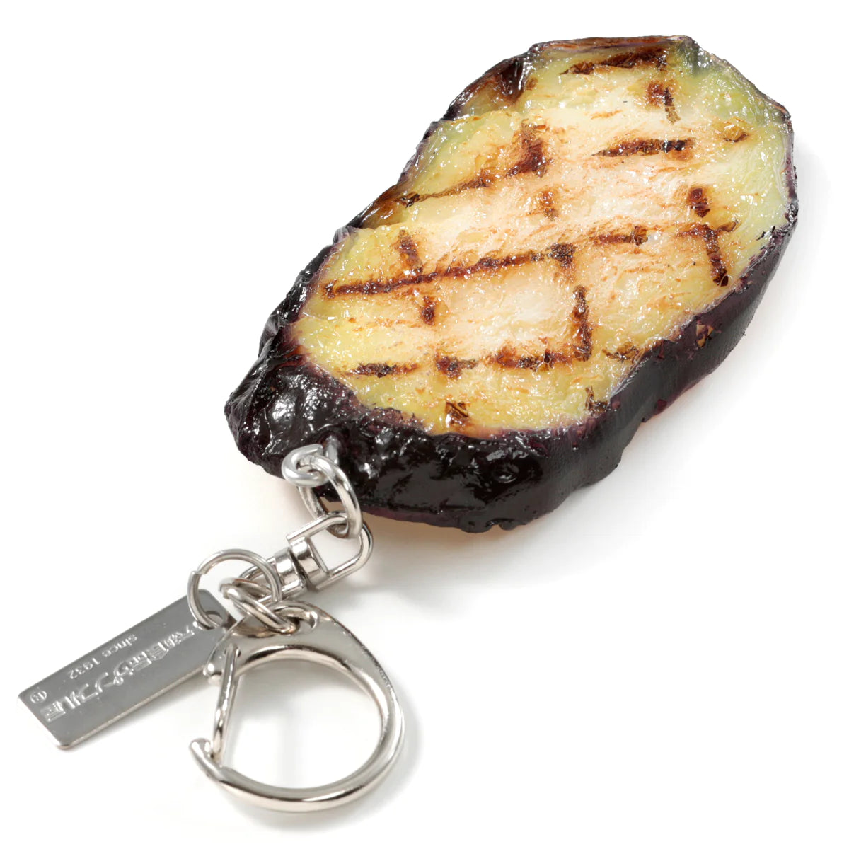 Fake Food / BBQ Eggplant / Key Ring