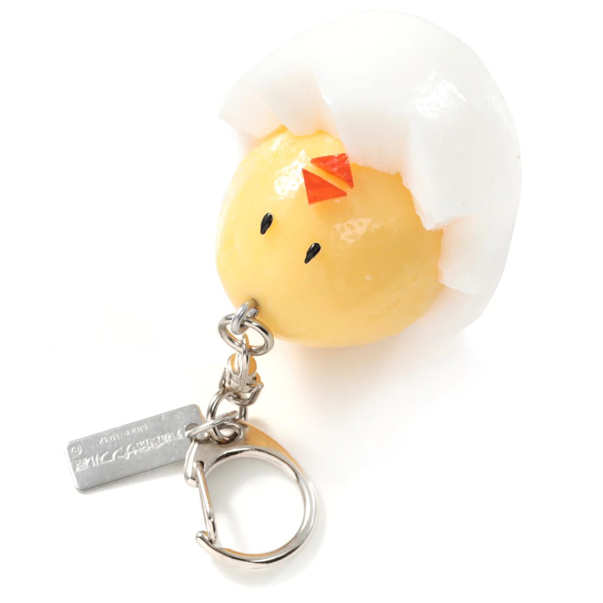 Fake Food / Boiled Egg Chick / Key Ring