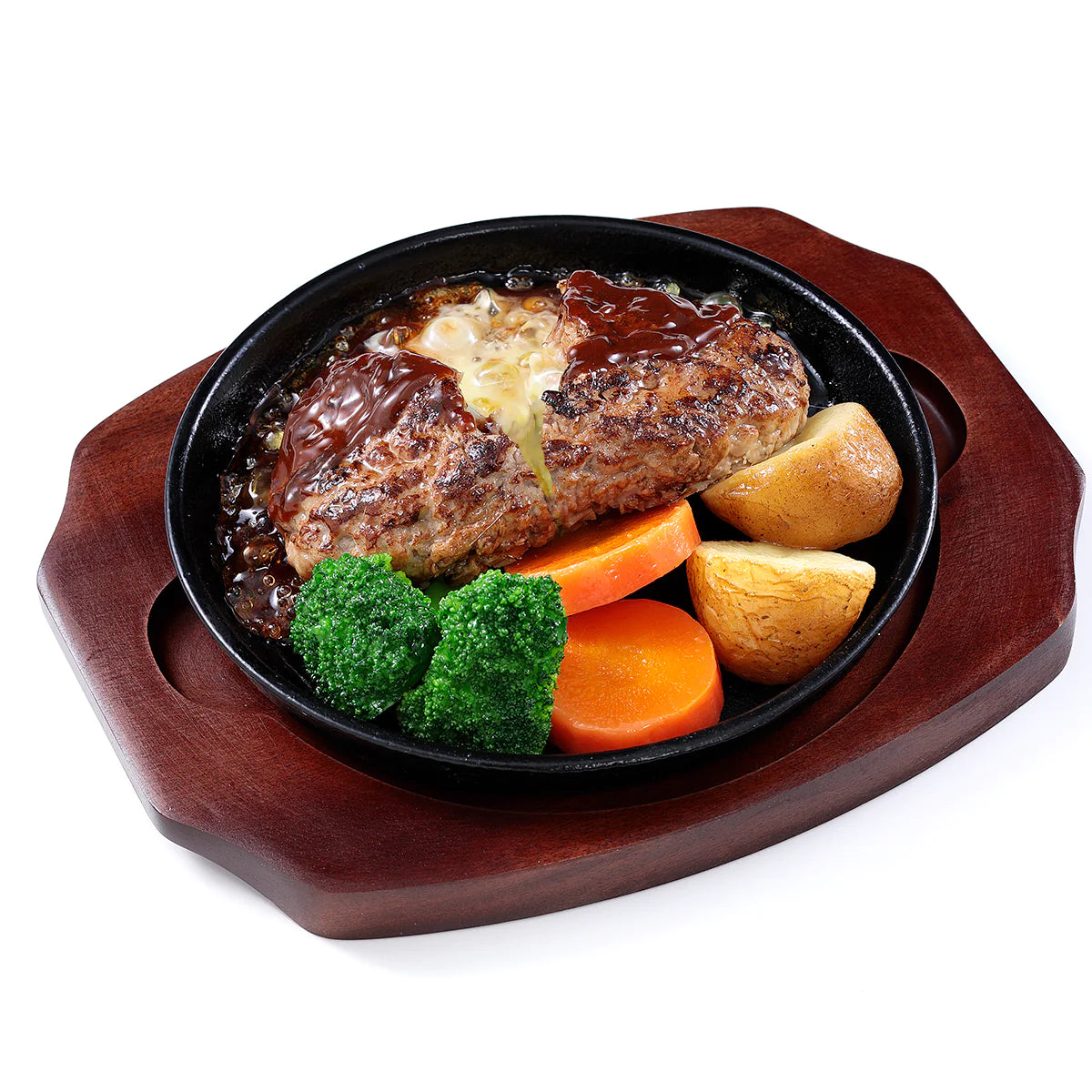 Fake Food / Cheese In Hamburg Steak