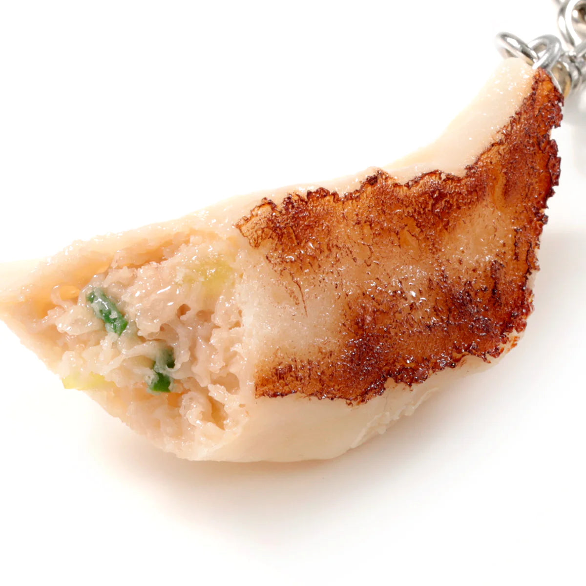 Fake Food / Cut Pan-Fried Dumplings / Key Ring