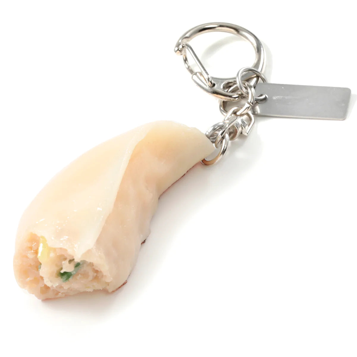 Fake Food / Cut Pan-Fried Dumplings / Key Ring