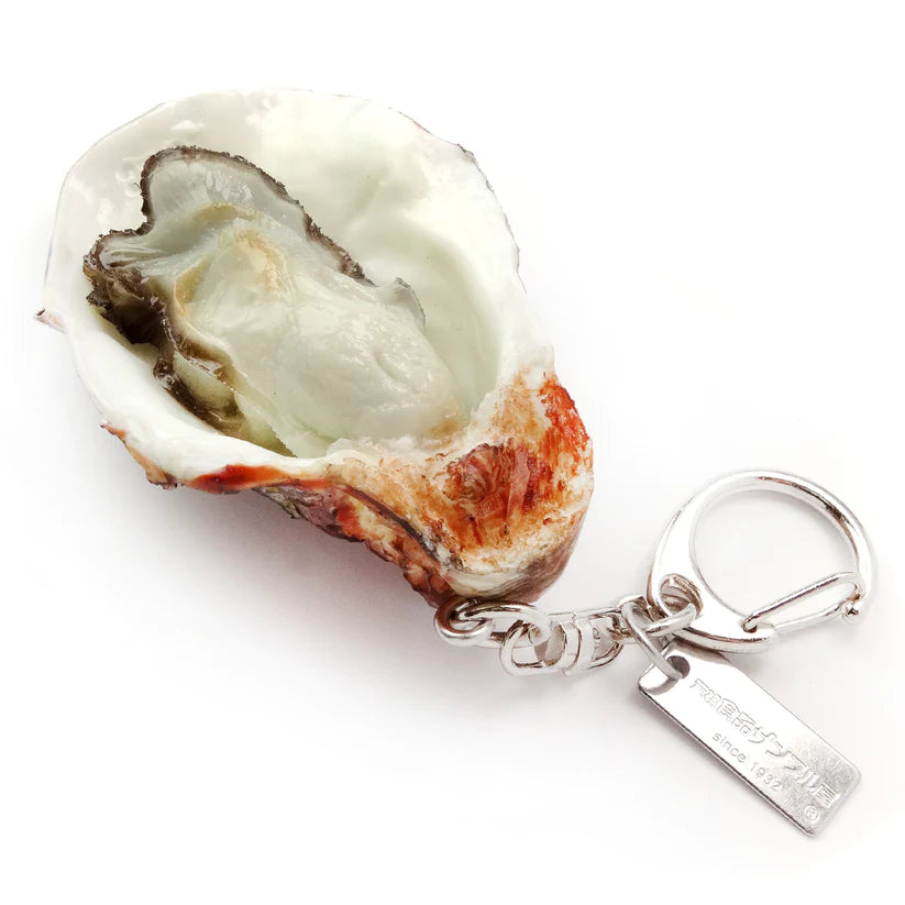 Fake Food / Grilled Oyster / Key Ring