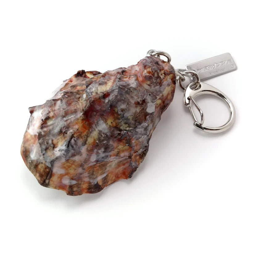 Fake Food / Grilled Oyster / Key Ring