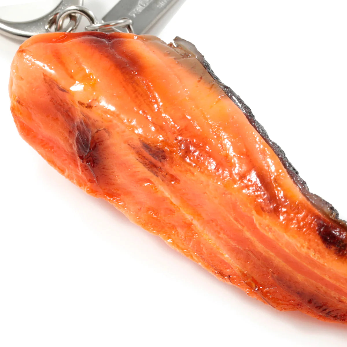 Fake Food / Grilled Salmon Belly / Key Ring