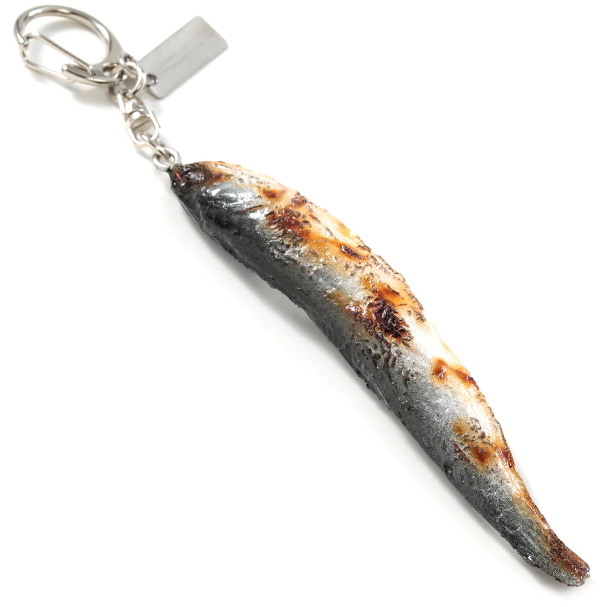 Fake Food / Grilled Soft-Dried Anchovy / Key Ring