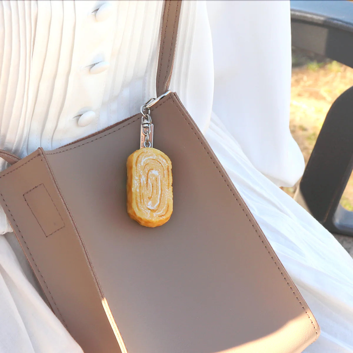 Fake Food / Japanese Omelet / Key Ring
