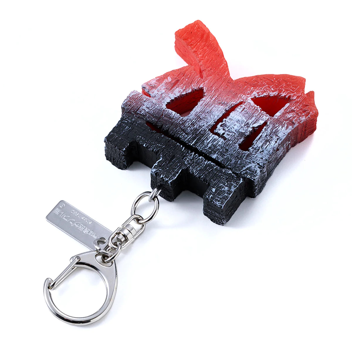 Fake Food / Kanji 炭 -Sumi- From Charcoal / Key Ring