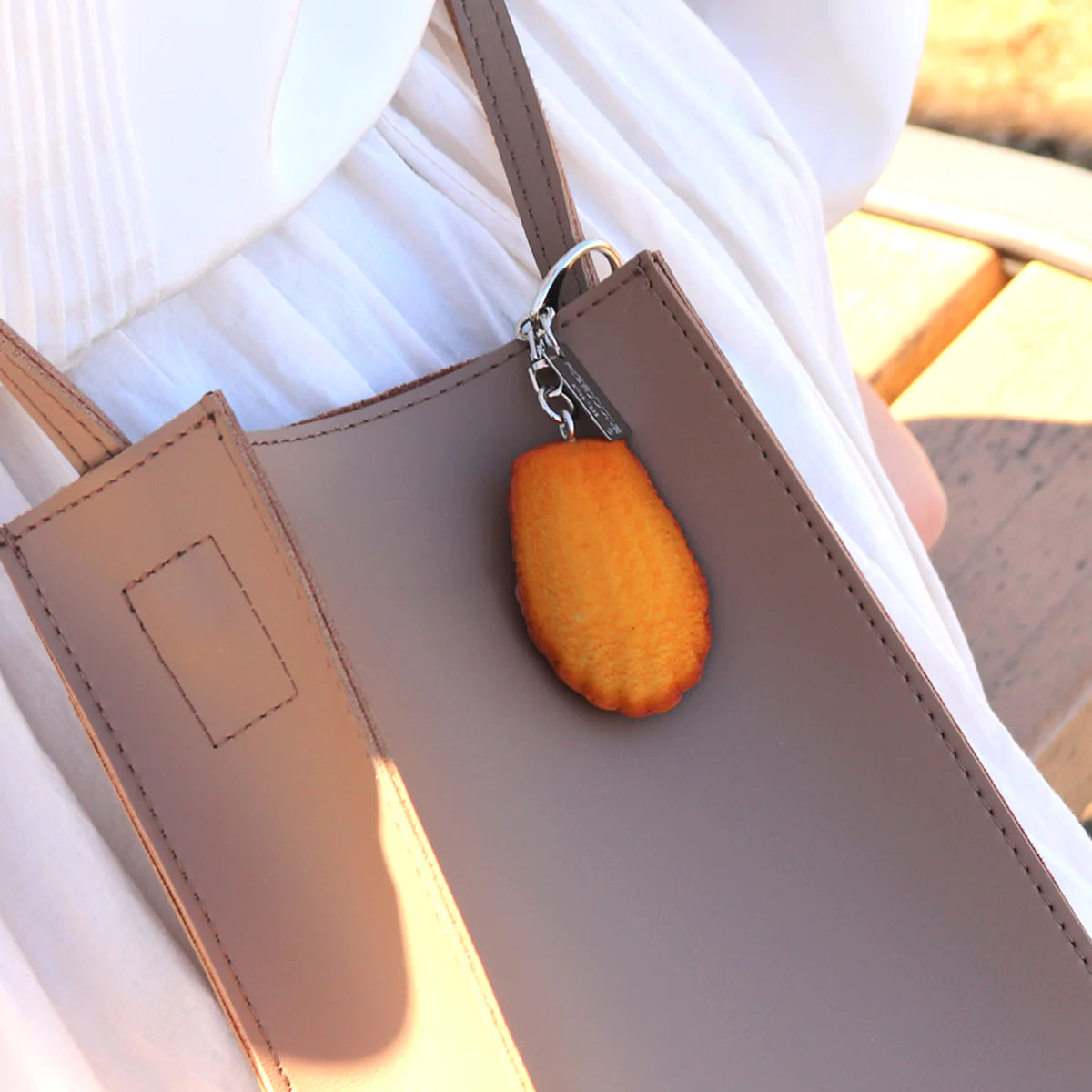 Fake Food / Madeleine / Key Ring