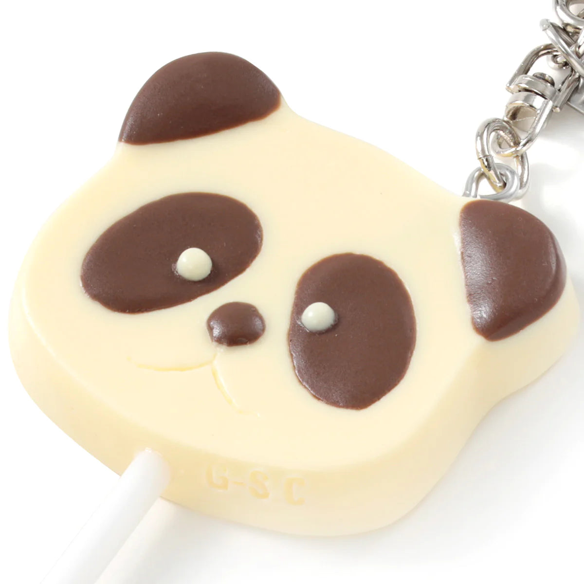 Fake Food / Panda Chocolate Stick / Key Ring