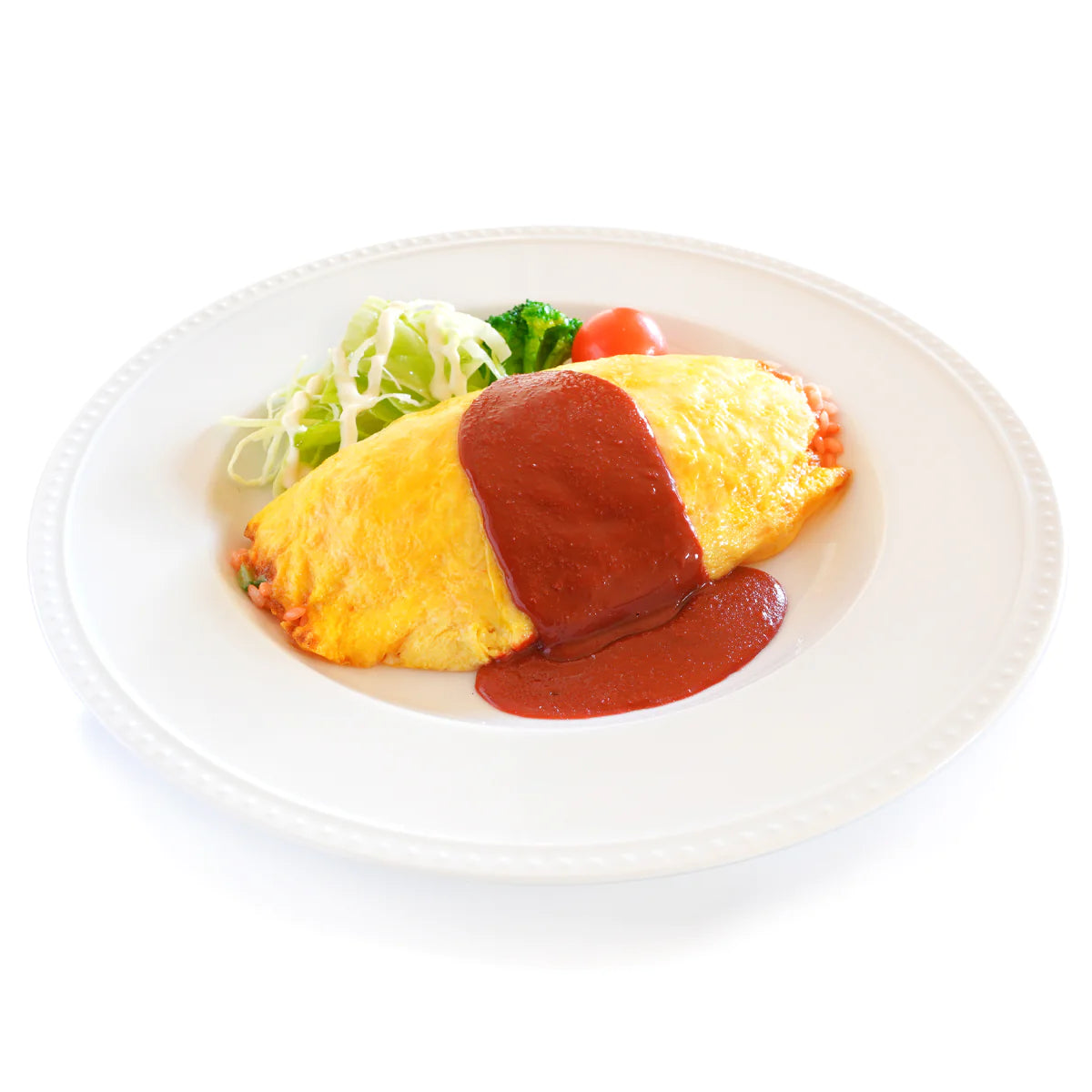 Fake Food / Rice Omelet With Ketchup