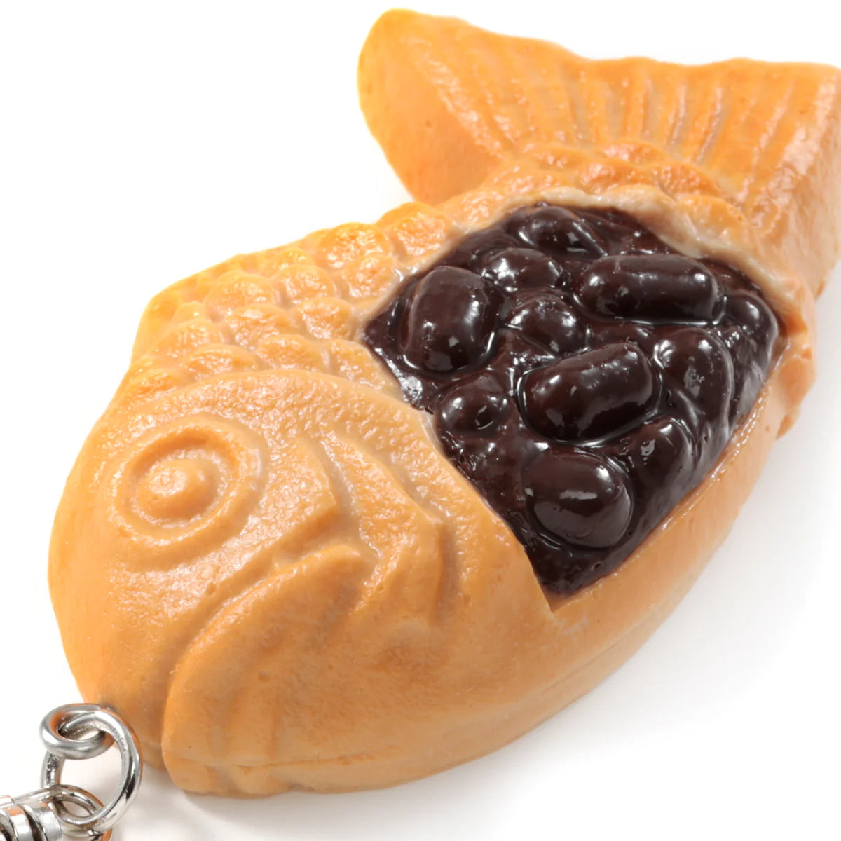 Fake Food / Small Taiyaki With Red Bean Paste / Key Ring