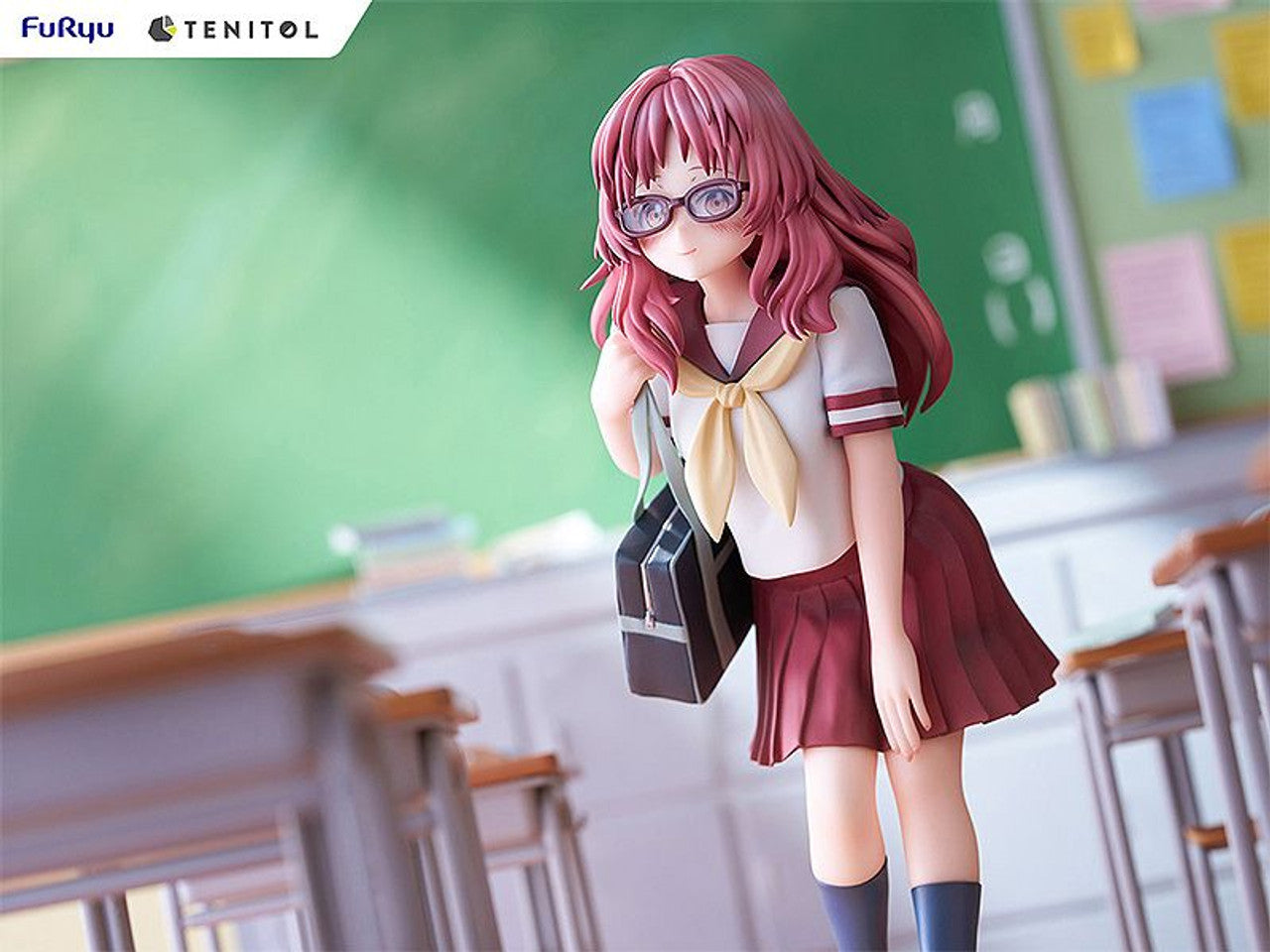 FuRyu TENITOL Ai Mie Figure (The Girl I Like Forgot Her Glasses)