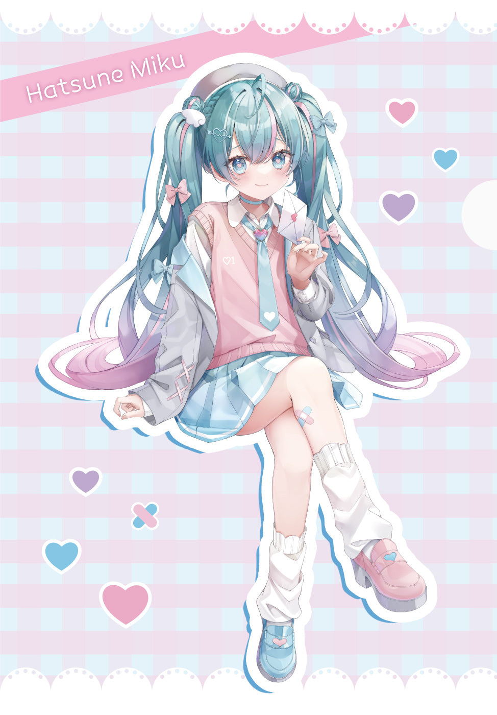 FuRyu Tenitol TENITOL BIG Noodle Stopper Figure Hatsune Miku Koisuru Blazer ver. (Vocaloid)