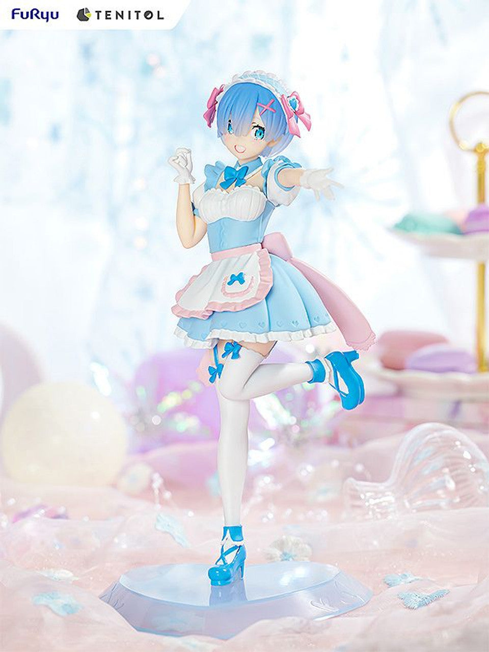 FuRyu TENITOL Yumekawa Maid Rem Figure (Re:ZERO -Starting Life in Another World-)