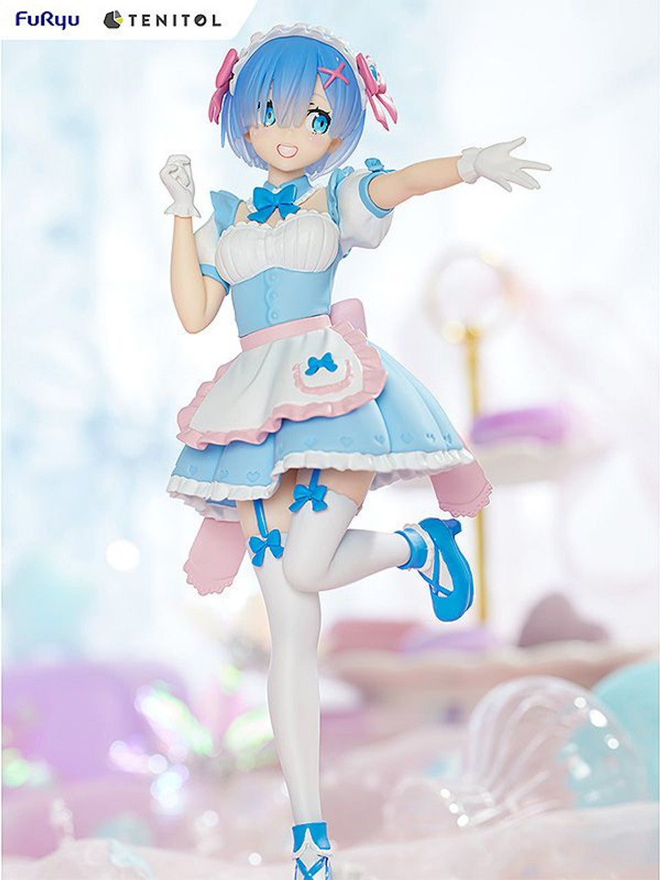 FuRyu TENITOL Yumekawa Maid Rem Figure (Re:ZERO -Starting Life in Another World-)