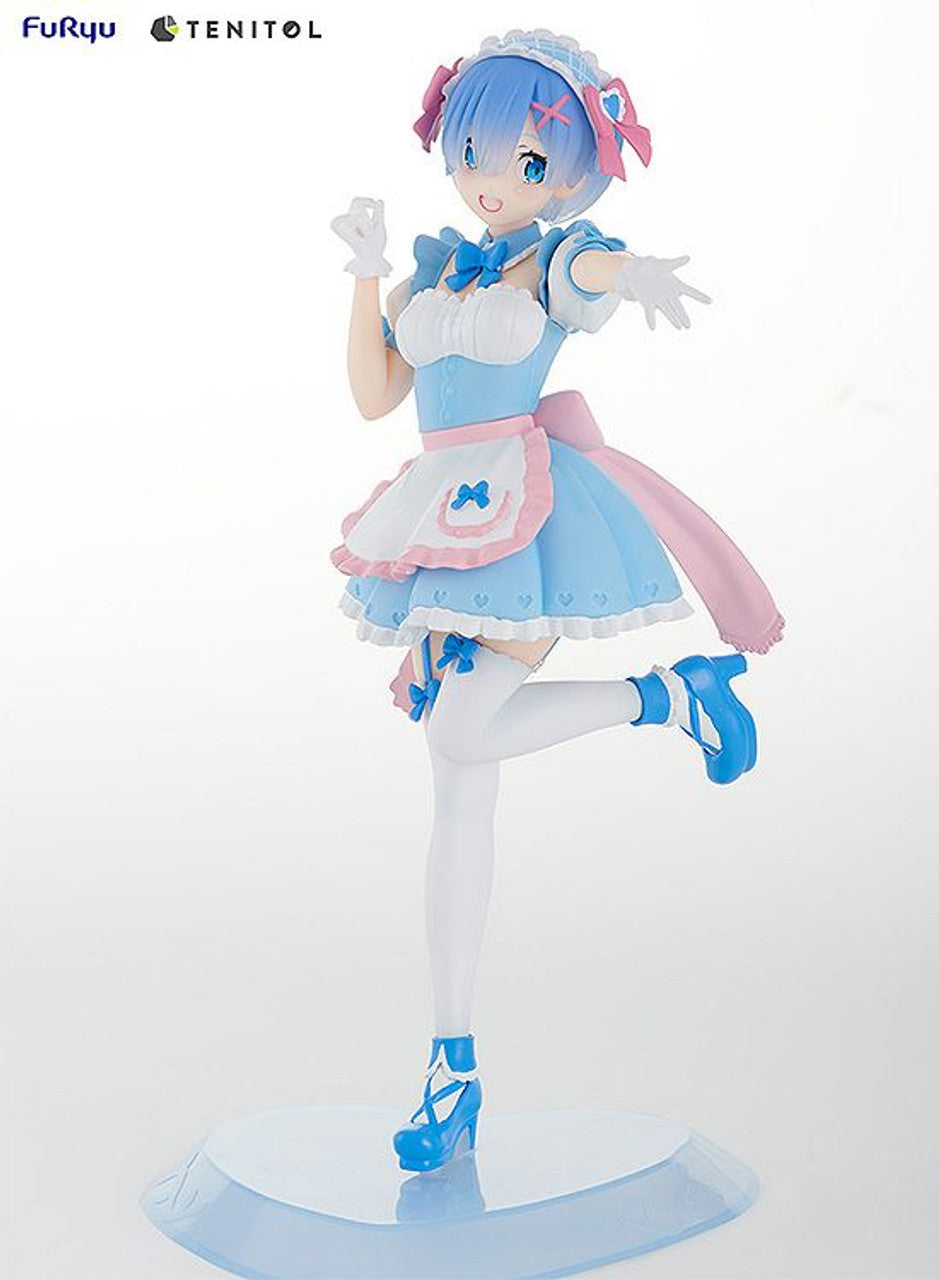 FuRyu TENITOL Yumekawa Maid Rem Figure (Re:ZERO -Starting Life in Another World-)